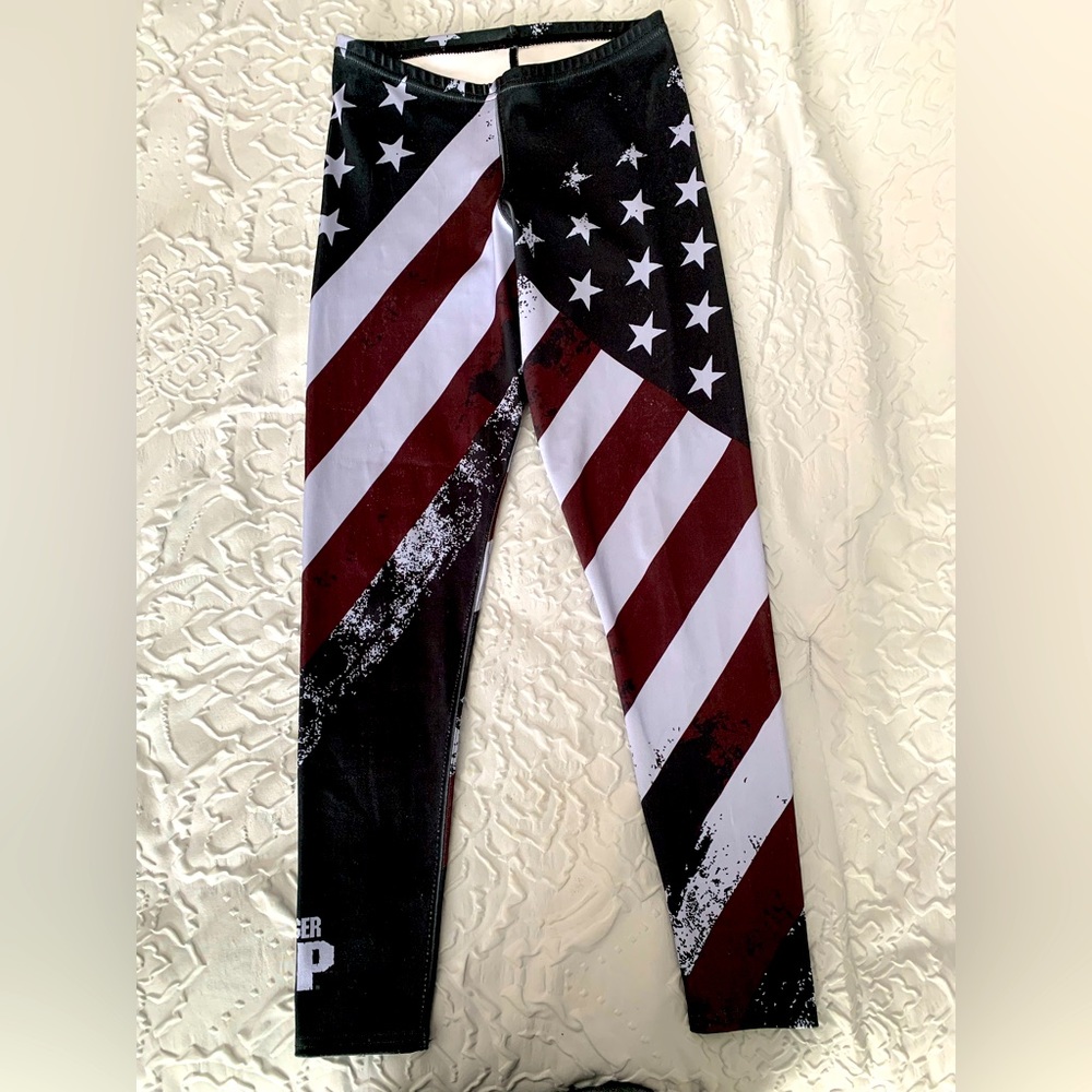 Ranger up patriotic leggings